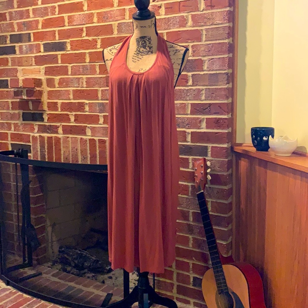 Nau clay colored dress.  Size L
